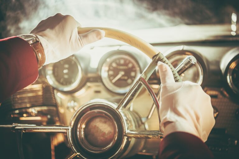 Classic Retro Car Driver Classic Cars Visual History