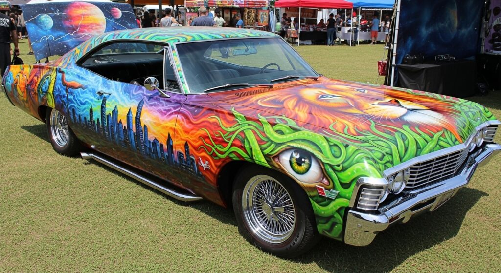 The Role of Color in Automotive Art: How Paint Choices Reflect Personality