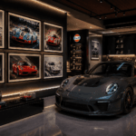 The Rise of Automotive Art Prints in Home and Garage Decor